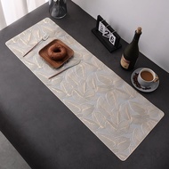 Table Runner Leaves PVC Embossed 33 X 91cm Water Can Not Go Through Table Runner Table Runner 6 Seat