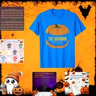 The Grandma Pumpkin Halloween Tee - More Colors Available 7B67