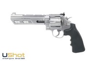 【UShot】WG UMAREX S&W M629 Competitor 6吋銀 授權刻字 CO2左輪手槍1410001