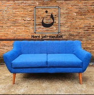 Sofa kursi santai depan TV / kursi sofa tamu / kursi sofa minimalis retro