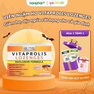 Vitaprolis Lozenges - Helps relieve cough, relieve sore throat, itchy throat, sore throat - 20 table