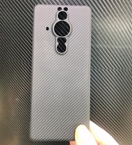 คาร์บอนไฟเบอร์เคสสำหรับ Sony เคสโทรศัพท์ Xperia Pro I บางเฉียบป้องกันด้วยไฟเบอร์เคสสำหรับ Sony Xperi