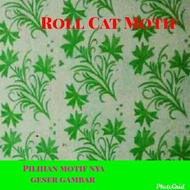 Roll Rol Cat Tembok Motif Wallpapers Karakter Gambar Dinding