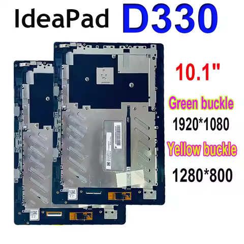 10.1" LCD SCREEN For Lenovo IdeaPad D330 N5000 N4000 D330-10IGM 81H3009BSA LCD Display Digitizer Tou