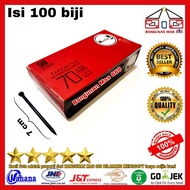 HITAM Black 70 Or 7cm Concrete Nails - Wall Nails - Steel Nails - Black Nails - Cable Clamps Nails -