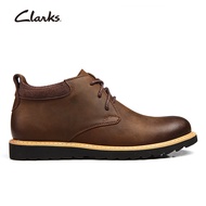 Clarks Shoes รองเท้าลำลองผู้ชาย BUSHACRE 3 -GB26153529 -สีน้ำตาล รองเท้าบูทผู้ชาย Men's Shoes Ankle 