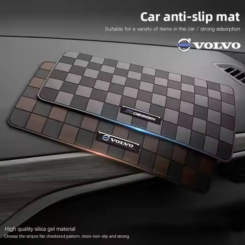 Car Interior Dashboard Non Slip Mat Pad Auto Accessories For Volvo Rdesign XC90 V90 V60 XC60 XC40 V4