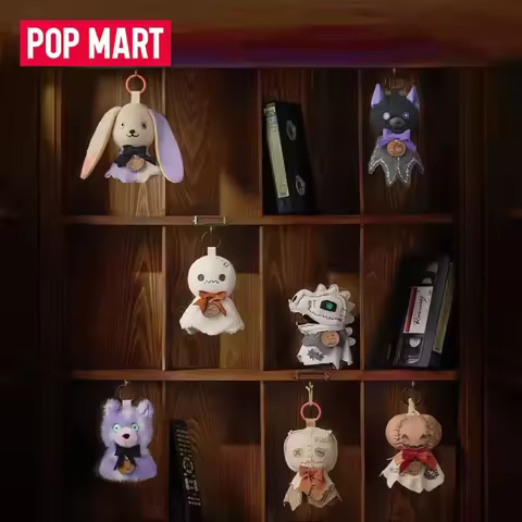 2026 New Pop Mart Hirono After Dark Series Night Light Blind Box Pendant Halloween Decor Creative Ba
