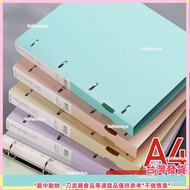 Four-Hole a4 Perforated Binder 4-Hole Folder a4 Paper Clip Information Book Transparent Insert 11-Ho