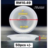 Disposable Plastic Plate / Pinggan Plastik 6”, 7”, 9” & 10”, DI SHOPEE