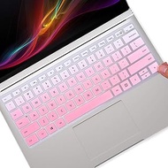 Keyboard Cover for Microsoft Surface Book 3 13.5" 15" 2021 2020, Surface Laptop 3 13.5" 15" 2021 2020, Surface Book 2 13.5" 15", Surface Laptop 2 13.5" 15" (NOT FIT Surface Laptop Go) -GPink