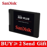 SanDisk 1TB SSD PLUS 240GB 2.5 ฮาร์ดดิสก์ไดรฟ์ 480GB ภายใน Solid State Disk SATAIII 120GB สำหรับแล็ปท็อป 100% Original