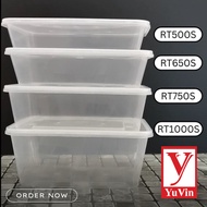Microwave Rectangular Food Container (Carton) /RT500S/RT650S/RT750S/RT1000S Bekas Makanan Felton