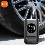 SMT🛕QM Xiaomi Youpin Car Air Compressor Digital Mini Portable Wireless Tire Inflatable Pump with LED Lamp for Car Motorc