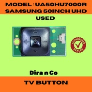 Samsung UA50HU7000R TV  | Power & Control Button | Original Used