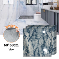 Free Gift 50PCS Marble Vinyl tiles 60X60CM Wear-Resistant Floor Sticker Self-Adhesive Waterproof PVC