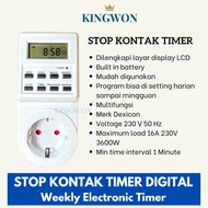 ELECTRIC DIGITAL TIMER PLUG DIGITAL PROGRAMMABLE DIGITAL TIMER WEEKLY SNI PLUG