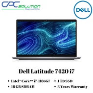 Dell Latitude 7420 11th Generation Intel Core i7-1185G7 16GB SDRAM 1TB SSD