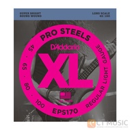 สายเบส D’Addario EPS ProSteels 4-5 String Bass EPS220/EPS190/EPS170/EPS165/EPS160/EPS230/EPS220-5/EP