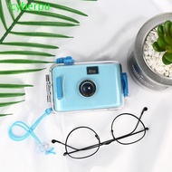 CYBERPULSE Waterproof Lomo Camera, Waterproof 35mm Children Retro Camera, Mini Retro Colorful Reusab