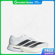 adidas | อาดดาส Adizero Boston 13 รองเทาวงผชาย - สขาวคลาวด คอรแบลค สเทา D JS4939 2575