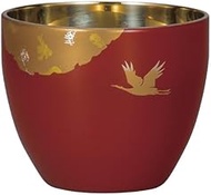 Maeju Lacquerware 8K-526 Double Layer Gui Kagayaki Red