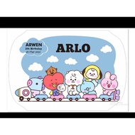 Arwen's Birthday Folding Table hampers souvenir