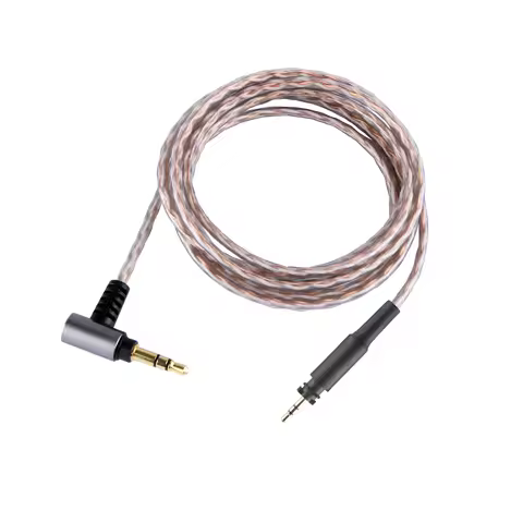 4ft 3.5mm 4-core OCC Audio Cable For Shure SRH840A SRH440A headphones