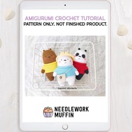 [PDF Amigurumi Crochet Tutorial] We Bear Bears