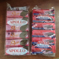 Apollo milk wafer chocolate/