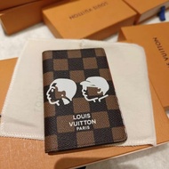 LOUIS VUITTON x Nigo 聯名款 卡包錢包 棕色