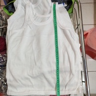 [3 PCS] BABY SINGLET SIZE XXL 47 CM