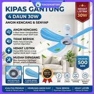 Heli Fan/Hanging Ceiling Fan / Ceiling Fan 20 Watt / 30 Watt / 4 Propellers / 5 Propellers Arashi AR