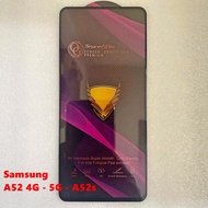 Combo of 5 - Full Screen Tempered Glass OG Samsung A52 4G - 5G - A52s