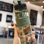 1pc Portable 500ml Plastic Water Bottle, Modern Clear Sport Water Bottle For Outdoor