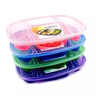 ♞,♘,♙,♟Food Storage Sunnyware Modern Concepts Lunch box with 4 division Bento box Food keeper