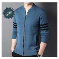 / Zipper Jacket / Zipper Jacket Men's Sweater