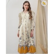 Batik Dress 258 YOI Modern Batik Dress Office Batik Dress Couple Batik Dress Modern Dress/