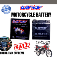 DAYWAY MOTORCYCLE BATTERY FOR  HONDA TMX SUPREME | 12N5L-BS BATTERY SIZE | 5L