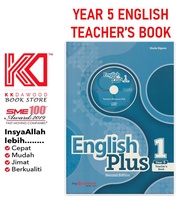 [KKD] Buku Teks Tahun 5 English Plus 1 Teacher's Book (Including CD) 2021