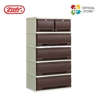 Zooey Native Rattan Drawers Durabox