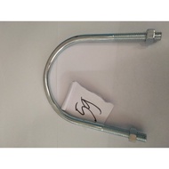 New Listing per 5 u bolt 0.375 x 4 INCH plus 2 mur clamp baut pengikat tiang