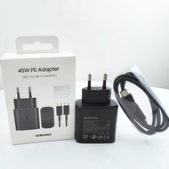 Samsung 45w Charger PD3.0 EU Super Fast Charge Adapter 5A Type C Cable For Galaxy F56 S24 S25 Note20