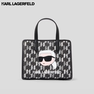 KARL LAGERFELD - K/IKONIK MONOGRAM SMALL TOTE 235W3092 กระเป๋าถือ