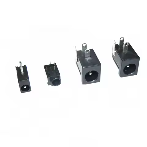 5pcs DC-002 DC003 DC023 DC-031 DC033 DC Power Jack Socket Connector 3.5*1.35MM 3.5X1.35 4.0x1.7mm Ma