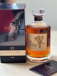 響12年日本調和威士忌 700ml Suntory Hibiki 12 Years Old