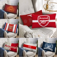 Arsenal Football Club Logo Rectangle Pillow Case Side Printed Polyester Cushion Cover Home Sofa Deco