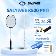 SALYWEE K520 PRO badminton racket - Comprehensive manual, fully pre-strung, free handle, bag