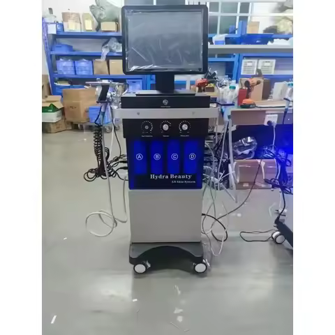Wholesale 14 In 1 Hydro Facial Aqua Peel Face Lift Diamond Dermobrasion Skin Care Oxygen Water Jet S