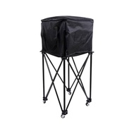 [tenlzsp0bc] Ball Storage Cart Wheeled Ball Hopper with Wheels Pickleball Cart High Capacity Pickleb
